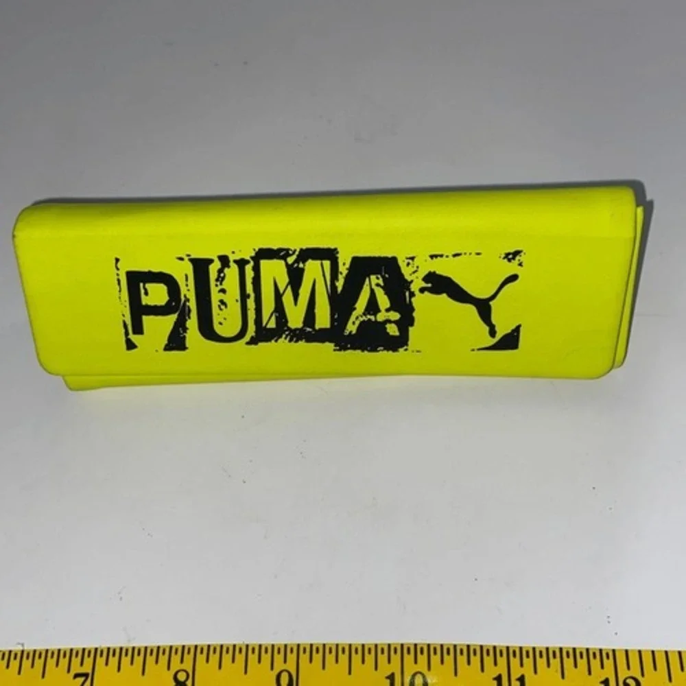 Puma Unisex Aviator's Sunglasses with Neon Green Case